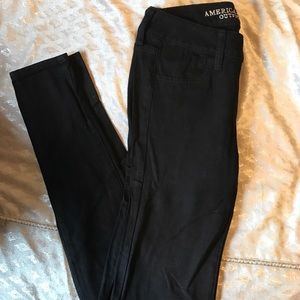 American Eagle Black Jeggings
